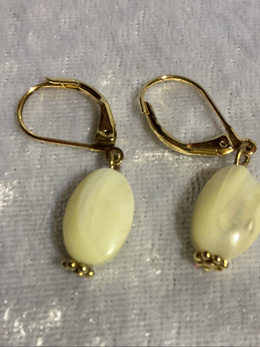 Mother-of-Pearl Drop Earrings